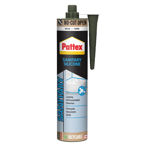 Pattex szaniter szilikon fehér 280 ml. (új csomagolás)